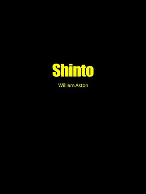 cover image of Shinto